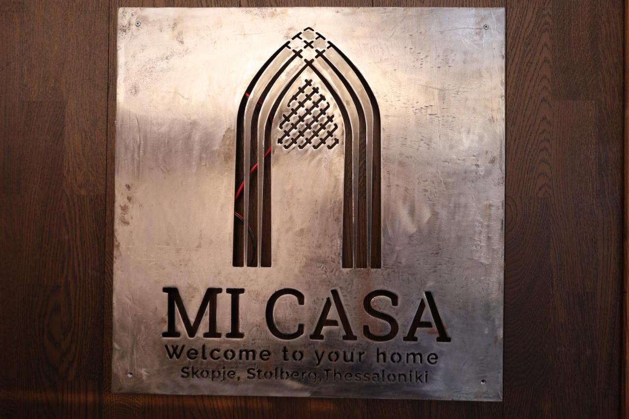 Mi Casa Hotel Escópia Exterior foto